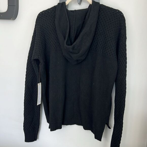 NWT One Grey Day Los Angeles Blake Hoodie in Black Size S - Picture 1 of 8